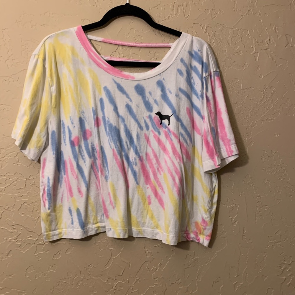 Tie dye crop top